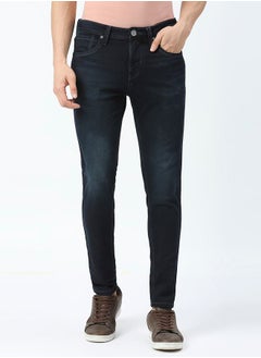 Buy Mid Rise Low Fade Jeans With Pocket Detail in Saudi Arabia