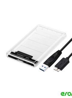 Buy Hard Drive Enclosure 2.5 USB 3.0 External Disk Caddy Reader HDD SSD SATA I/ii/iii 2TB Support UASP in Saudi Arabia