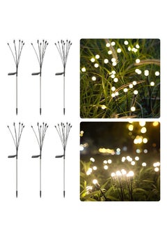 اشتري Solar Lights for Outside 6 Pack, Upgraded Design, High Flexibility Swaying Outdoor Lights, Waterproof for Outdoor Solar Lights for Patio Yard Decor, Firefly Garden Lights Solar في الامارات