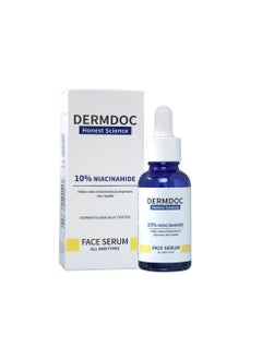 Buy DermDoc 10% Niacinamide Face Serum, 30ml | All Skin Types | Controls Sebum Production | Minimizes Pores | Helps Reduce Hyperpigmentation & Age Spots | Improves Skin Texture | Hydrates and Moisturizes in UAE