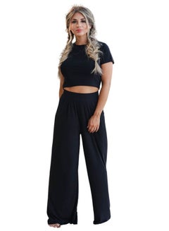 Buy Womens Casual Two Piece Top and Pant Set in UAE