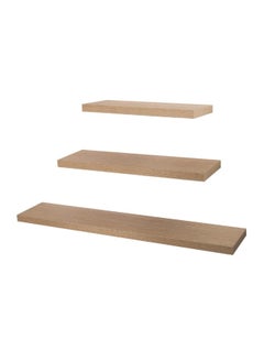 Buy Regge Wall Shelf Natural - 60X4 Cm (S Size Single Unit) in UAE