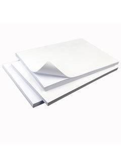 Buy 50 Sheets A4 High Glossy Sticky Photo Graphic Waterproof Paper in UAE