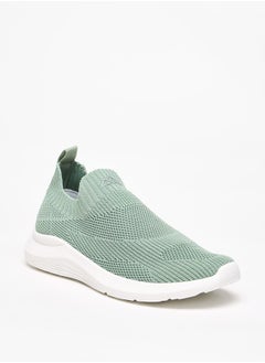 Buy Mesh Textured Slip-On Sports Shoes in Saudi Arabia