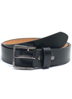 Buy Force Genuine Leather Belt Men Timber Belts for men 83782-1 (Black) by Milano Leather in UAE