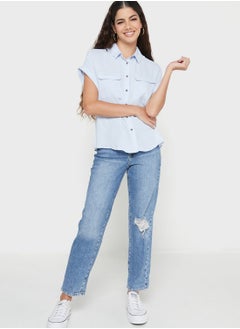 Buy Ripped Mom Jeans in UAE