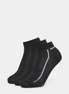 Buy Pack of 3 - Striped Detail Ankle Socks in Saudi Arabia