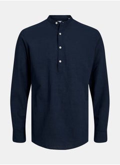 اشتري Half Placket Shirt with Long Sleeves في السعودية