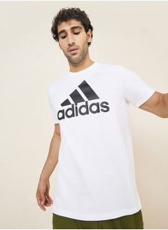 اشتري Essentials Single Jersey Logo Print T-Shirt في السعودية