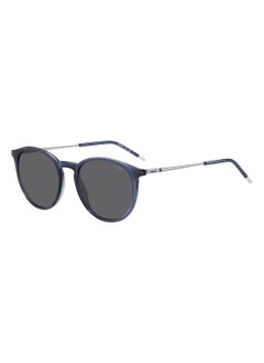 Buy Men's Uv Protection Round Shape Metal Sunglasses Hg 1286/S Grey 46 - Lens Size: 45.9 Mm - Bluesilv B in Saudi Arabia