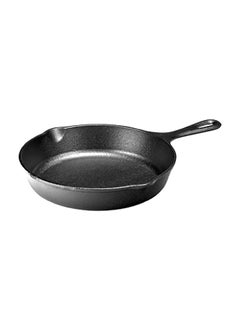 Buy Pre-Seasoned Even Heat Distribution Cast Iron Skillet Black 22.8 cm L6SK3INT in Saudi Arabia