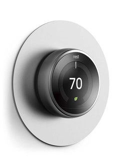 اشتري غطاء لوحة الحائط المصنوعة من الألومنيوم لترموستات Nest - أبيض في السعودية