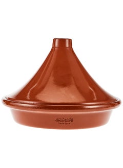 اشتري Spanish Clay Pot Tajine Traditional Mud Pot Tagine 35CM في الامارات