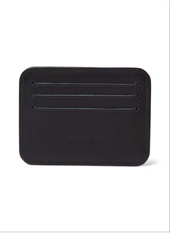 Buy Fashionable Logo Embellished Genuine Leather Card Holder With A Built-In Pocket And Front Id Window in Egypt