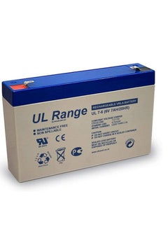 Buy UL Lead-acid Battery (7AH-6V) in UAE