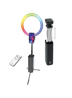 Buy Ring Light With RGB LED Foldable 12-inch in UAE
