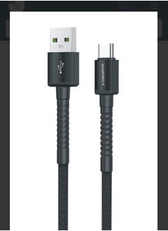 Buy Winmix Micro USB Charging Cable 2m Black in Saudi Arabia