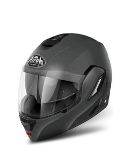 Buy Airoh Unisex's REV 19 Helmet, Color ANTHRCITE MATT, Medium in UAE