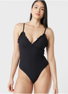 Buy Strappy High Leg Swimsuit in UAE