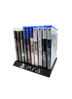 Buy PlayStation 4 Disc Holder With a Distinctive Design For The PS4 Logo On The Front Base in Saudi Arabia