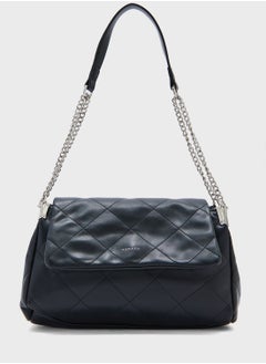 Buy Flap Over Chain Detail Bag in UAE