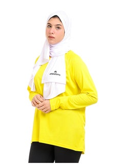 Buy Athlete Home Yellow Unisex Drifit long Sleeve Shirt in Egypt