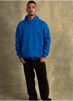 Buy Blue Basic Hoodie in Egypt