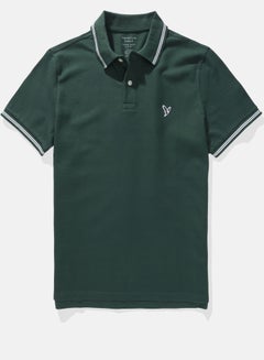 اشتري AE Slim Fit Pique Polo Shirt في السعودية