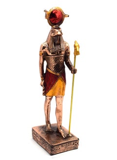 Buy immatgar pharaonic horus Statue ancient Egyptian souvenirs gifts for women and men Home Décor Sculpture Pharaohs art (Copper 1 - 20 CM Long) in Egypt