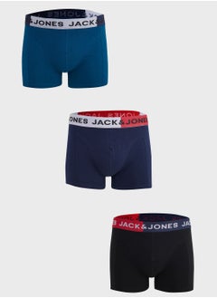 اشتري 3 Pack Colorblock Trunks في الامارات