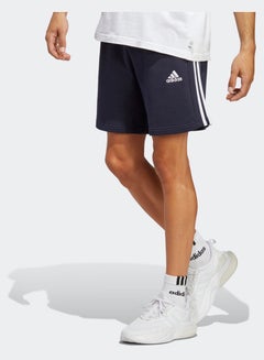 Buy Essentials French Terry 3-Stripes Shorts in Egypt