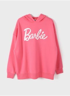 Buy Barbie Printed Hooded Women's Sweatshirt in Egypt