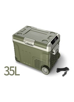 اشتري COOLBABY 35L Car Portable Refrigerator Fridge with Wheels في السعودية