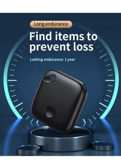 Buy Bluetooth Tracker Keys Finder and Item Locator for Keys Bags and More Anti-lose tag Phone Finder iOS Compatible Support Apple Find My Black Color in Saudi Arabia