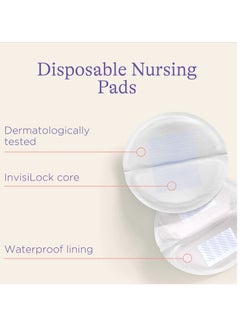 Buy 40 Pieces Disposable Breast Pads with High Absorptive Capacity Made in Turkey in Saudi Arabia