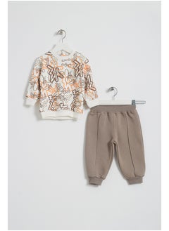 اشتري Baby Boys Printed Cotton Set Pants and T-shirt في مصر