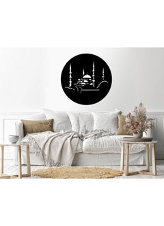 Buy Ottoman mosque Sticker wall decal 60x60 Black in Egypt