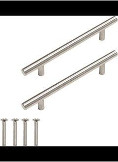 اشتري 10 PCS 128mm 5inch Hole Centers Stainless Steel Kitchen Cabinet Door Handles and Pulls Cabinet في الامارات