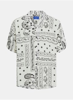 اشتري Relaxed Fit Paisley Print Resort Shirt في السعودية