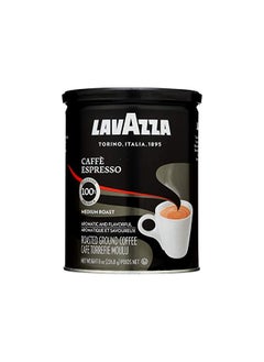 Buy Lavazza Caffe Espresso Ground Coffee, Medium Roast 8 oz Cans Full Case of 12 in UAE