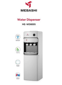 Buy Top Loading Water  Dispenser With Cabinet Hot Cold And Normal Water 1280W in UAE