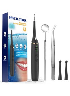 Buy Ultrasonic Dental Scaler For Teeth Tartar Stain Tooth Calculus Remover Electric Sonic Teeth Plaque Cleaner Dental Stone Removal, Replaceable Clean Heads- Safe in Saudi Arabia