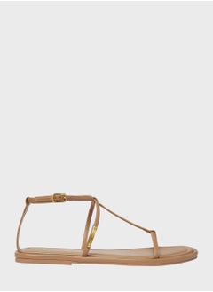 Buy Ashiy Strappy Flat Sandals in UAE