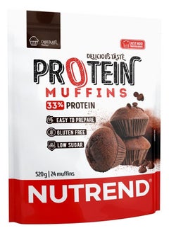 Buy Protein Muffins 33% Protein 520 Grams, Chocolate in UAE