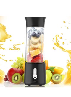 Buy Mini 500ml Portable Blender Bottle High Speed Smoothie Blender Juice maker in Saudi Arabia