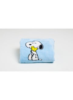 اشتري Rolled Plaid | Fleece Blanket, Ultra Soft Comfy & Warm, LightWeight, Machine Washable, for Adults Men Women Teenagers size 130 x 150cm - Snoopy في السعودية