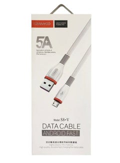 اشتري S8-V Fast Data Cable White في الامارات