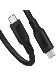 Buy C10C3 USB-C to C 3.2 Gen 1 PD Cable 1 Meter [100W & 5Gbps] Power Delivery for MacBook/iPad/Galaxy/Pixel/OnePlus & More - Black in UAE