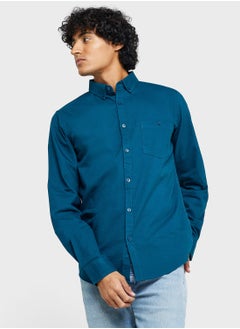 Buy Pure Cotton Casual Single Pocket Shirt in Saudi Arabia