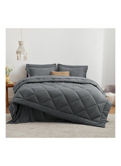 Buy Diamond Microfiber Heavy Comforter set 3 Pcs in Egypt